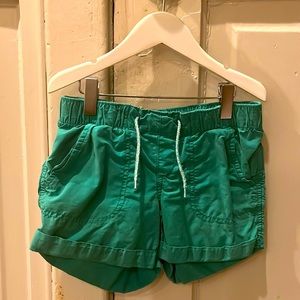 Old navy girls green shorts